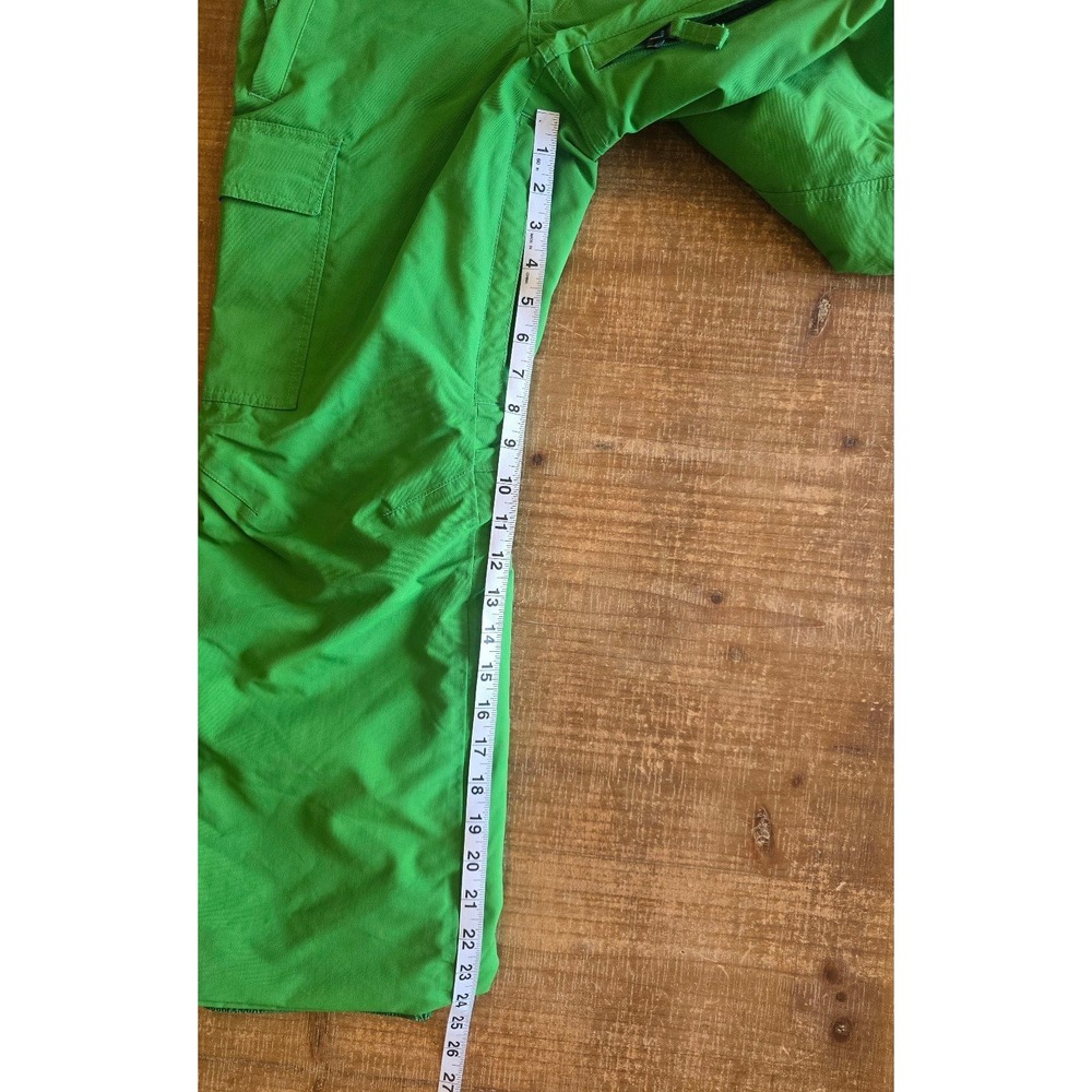 Burton DryRide green youth snow pants size medium EUC - Picture 4 of 12